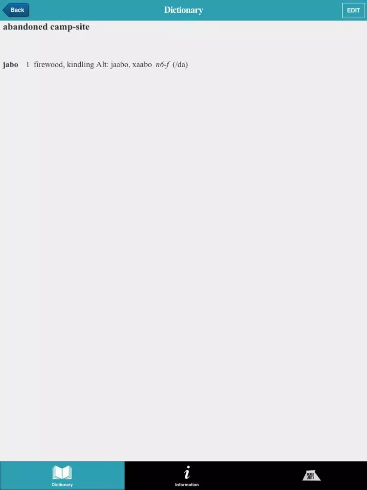 Somali English Dictionary iPad  Ekran Görüntüleri
