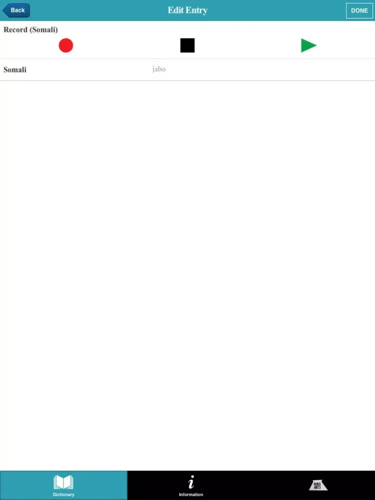 Somali English Dictionary iPad  Ekran Görüntüleri