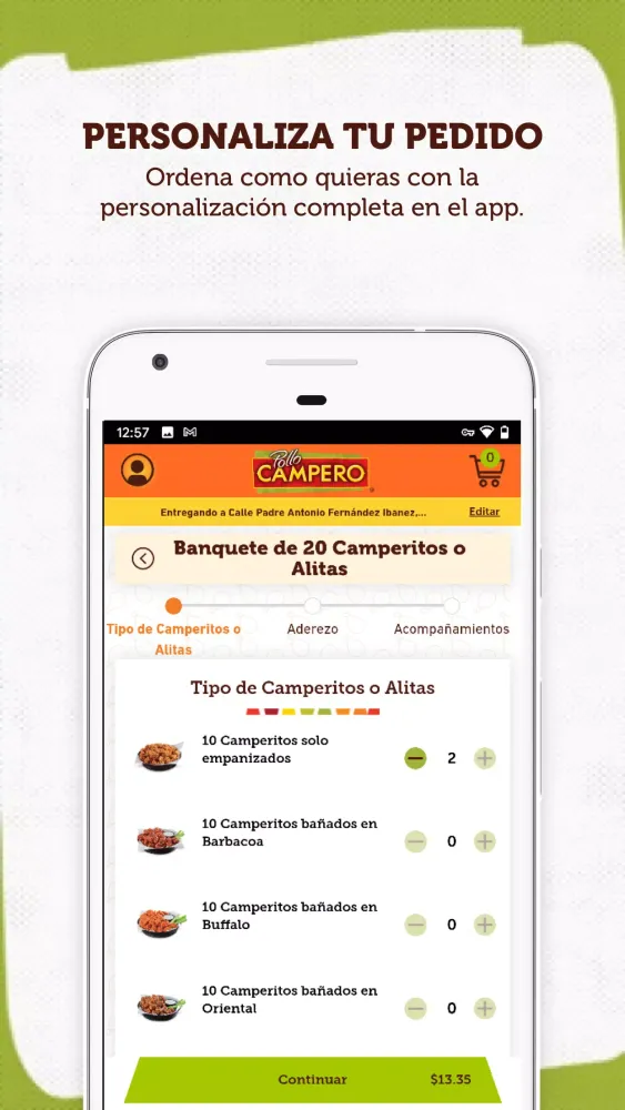 Capturas de pantalla de Pollo Campero El Salvador