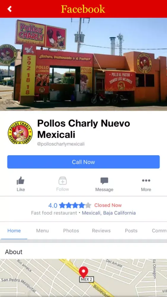 Capturas de tela do Pollos Charly