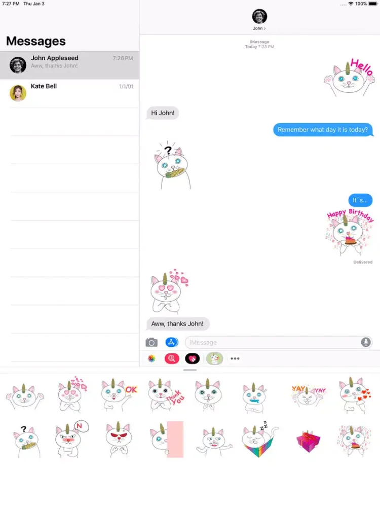 Corny cat iPad  Ekran Görüntüleri