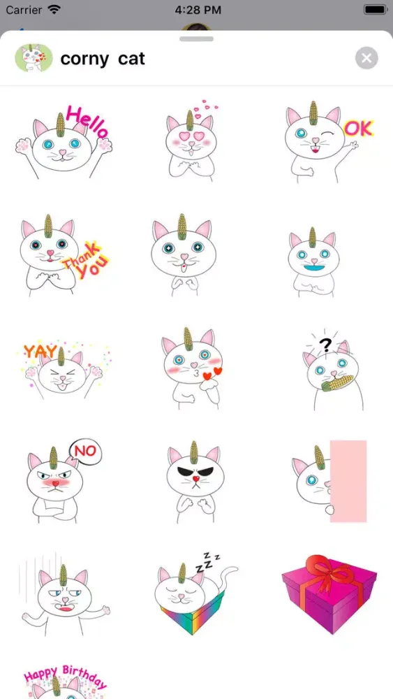 Corny cat Ekran Görüntüleri