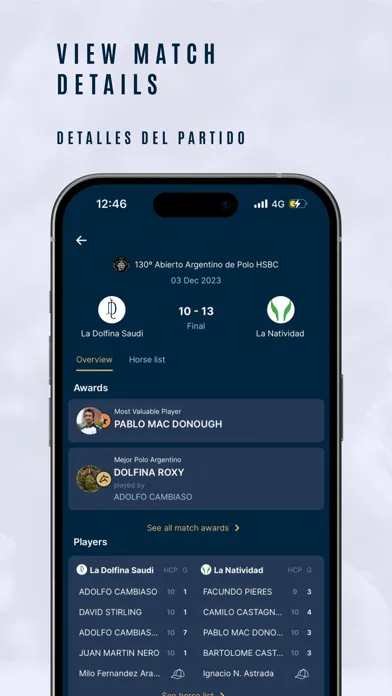 Screenshot di Polo Argentino