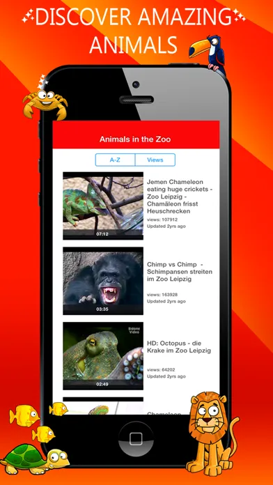 Kids Videos HD -  safe YouTube video for kids Screenshots