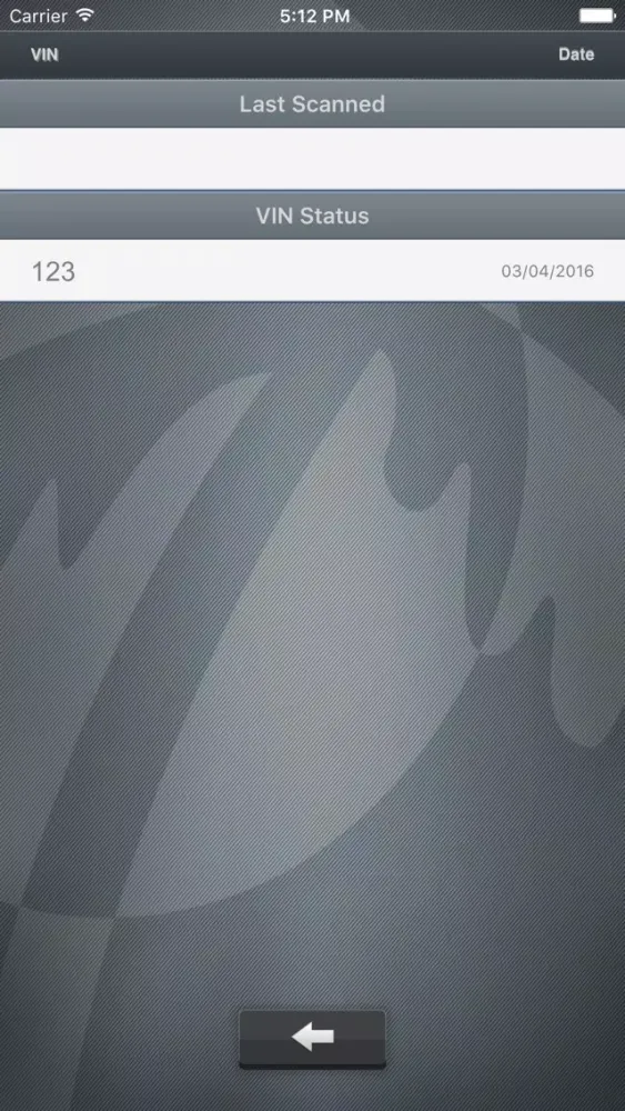 ภาพหน้าจอของ Advent VINScan