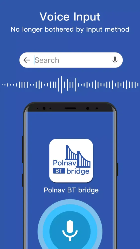 Capturas de pantalla de Polnav BT bridge