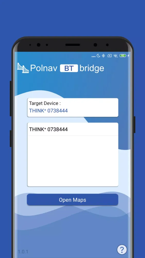 Capturas de pantalla de Polnav BT bridge
