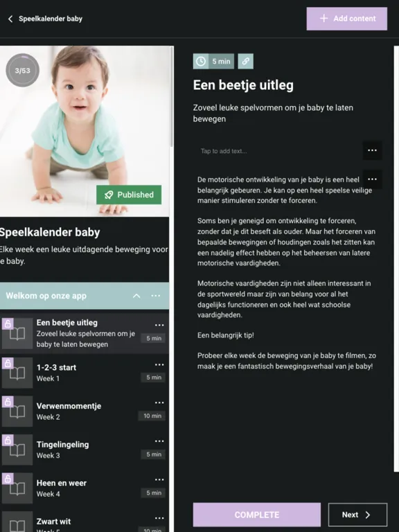 Moving kids iPad  سکرین شاٹس