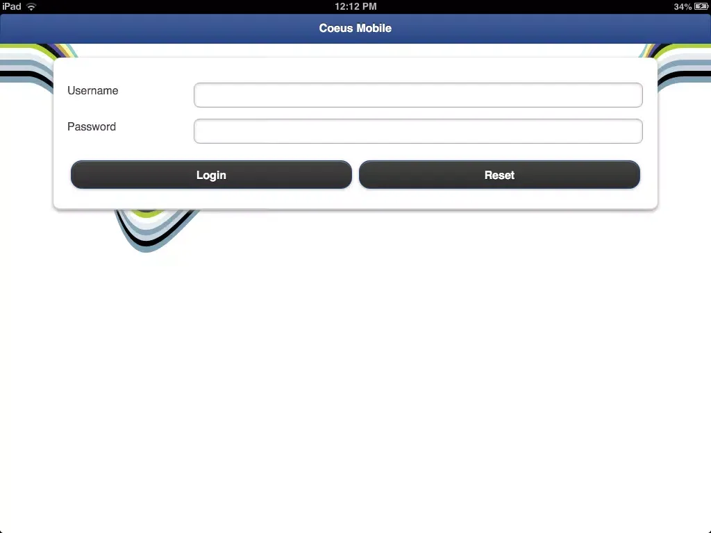 تصاویر Polus Coeus Mobile Application iPad 