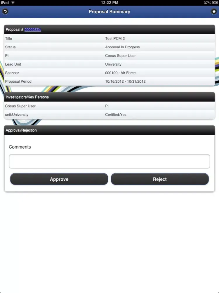 تصاویر Polus Coeus Mobile Application iPad 