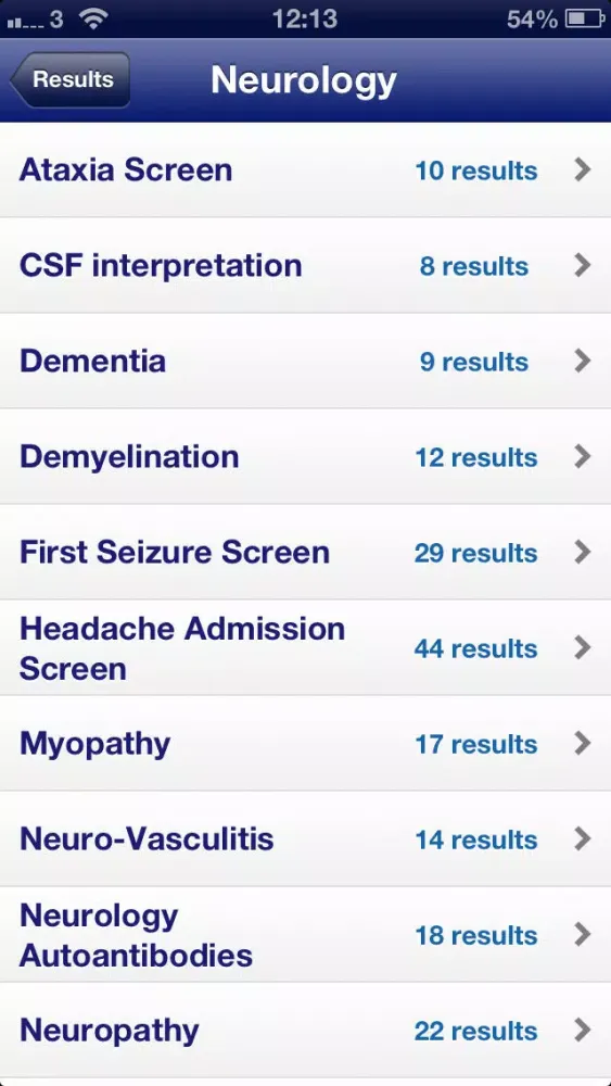 Скриншоты Lab Results