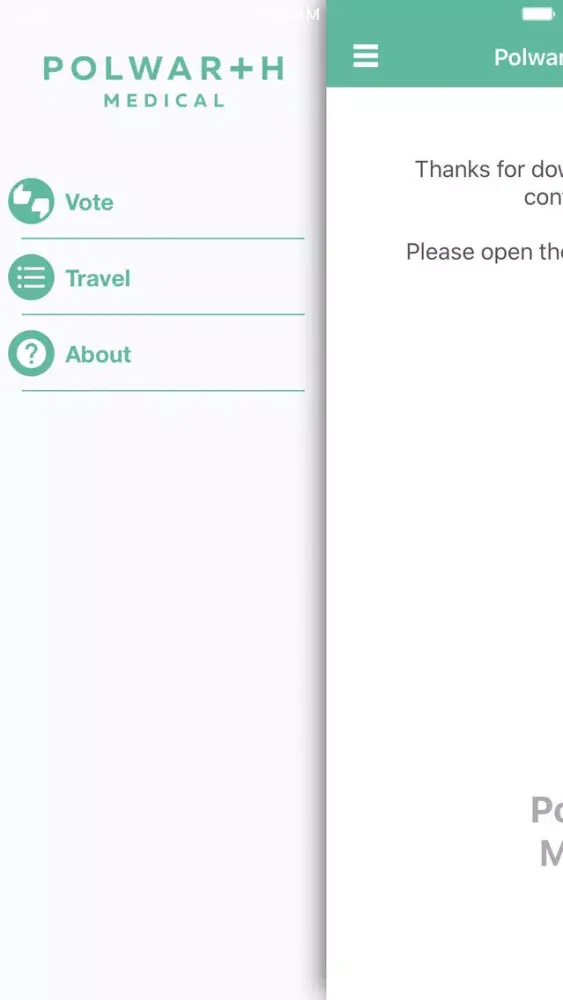 Polwarth Medical Conference Screenshots