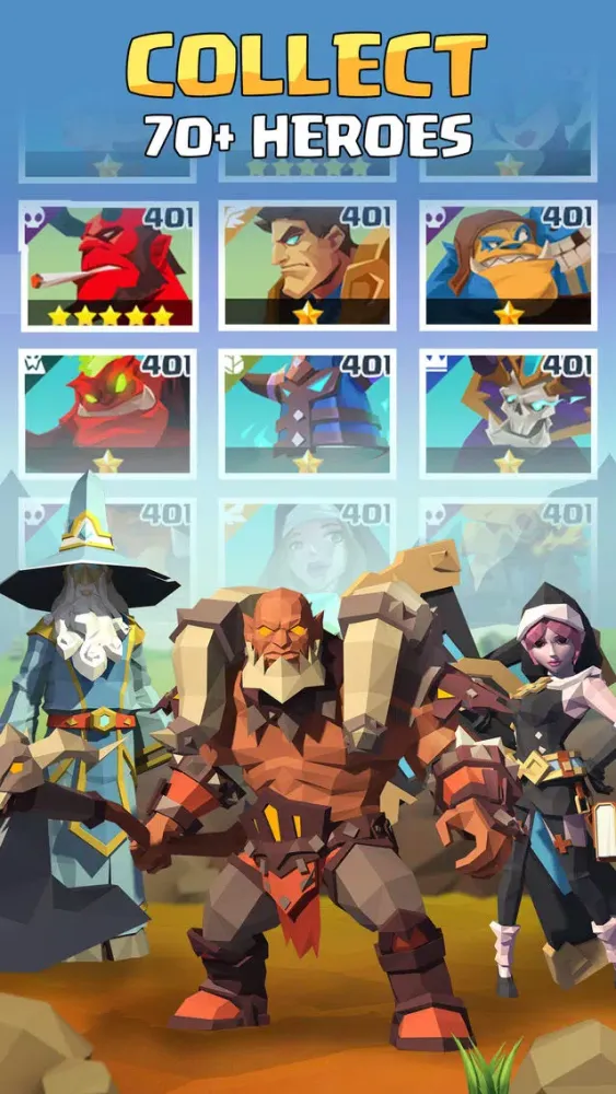 Capturas de tela do Poly Fantasy