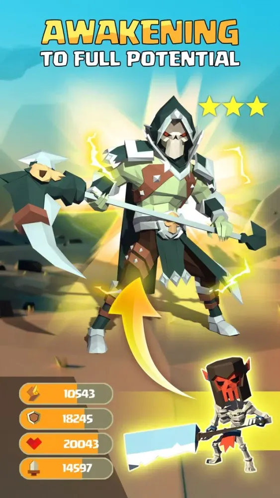 Capturas de tela do Poly Fantasy