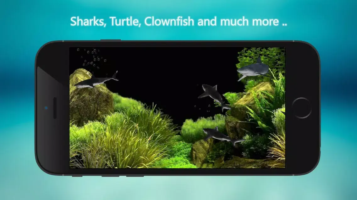 Tanked Aquarium 3D - Relaxing Tropical Scenes with Coral Reef, Sharks & Fish Tank Screenshots