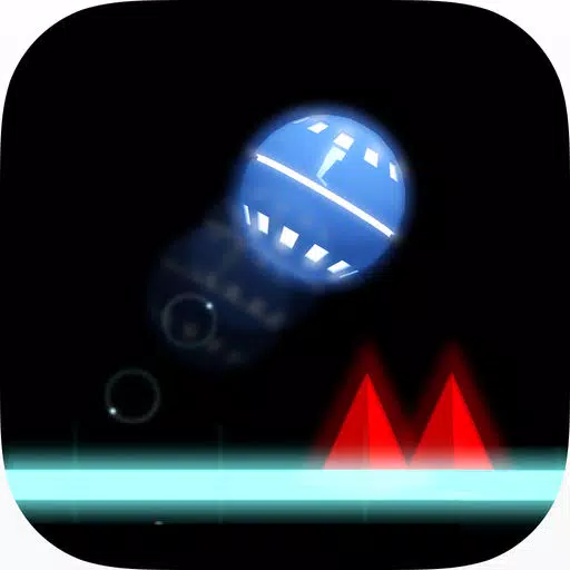 Tron Ball Bounce - Advance 3D Bouncing Level and Push Rebound Race