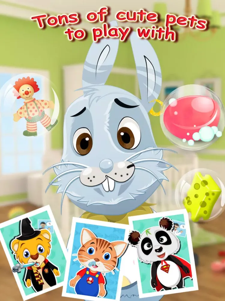 Teeth Dentist & Doctor Salon - Cute Baby Pet Vet Foot Care & Surgery Games for Kids and Girls iPad  Screenshots