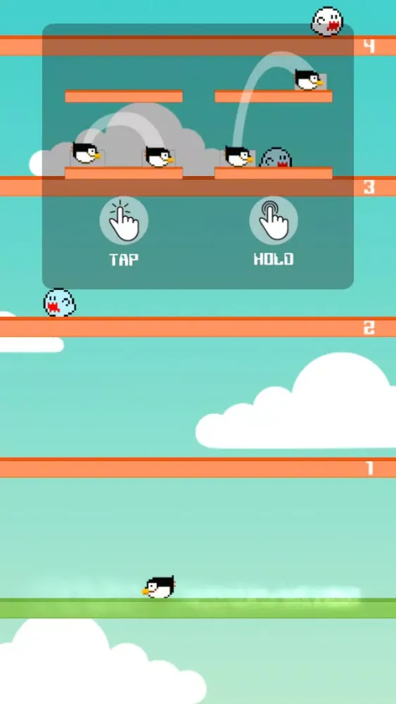 Zrzuty ekranu Penguin Fly - Radical Flappy Pengu Flying Skyward Safari