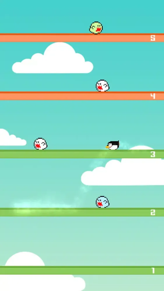 Zrzuty ekranu Penguin Fly - Radical Flappy Pengu Flying Skyward Safari
