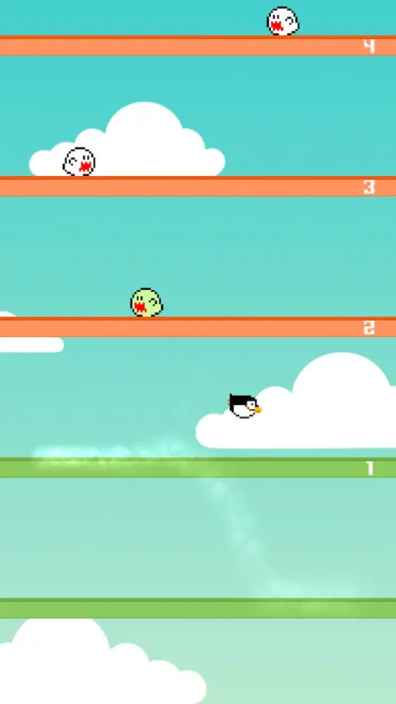 Zrzuty ekranu Penguin Fly - Radical Flappy Pengu Flying Skyward Safari