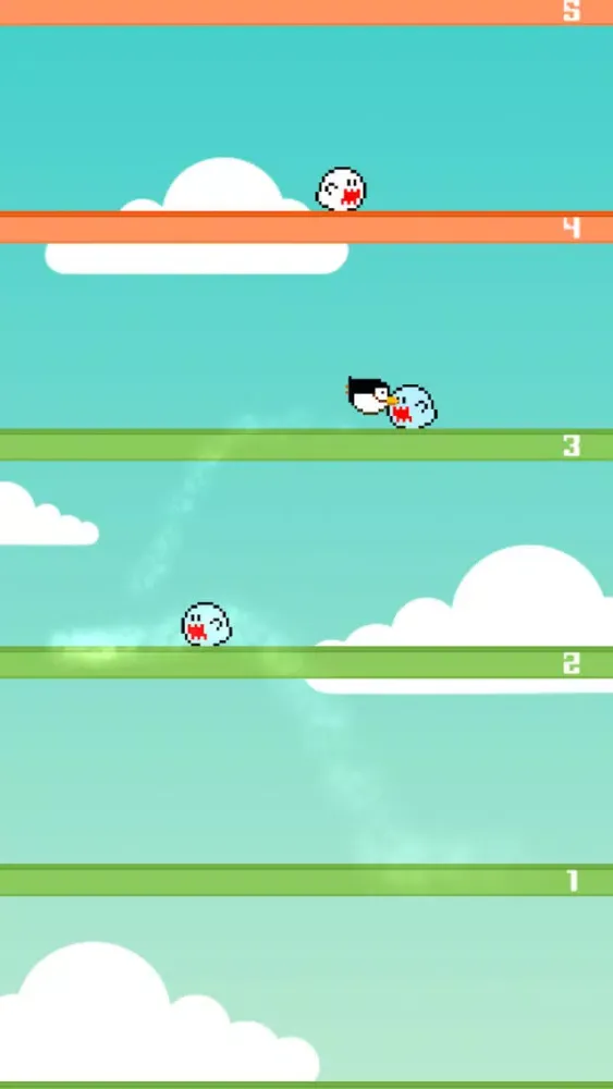 Zrzuty ekranu Penguin Fly - Radical Flappy Pengu Flying Skyward Safari