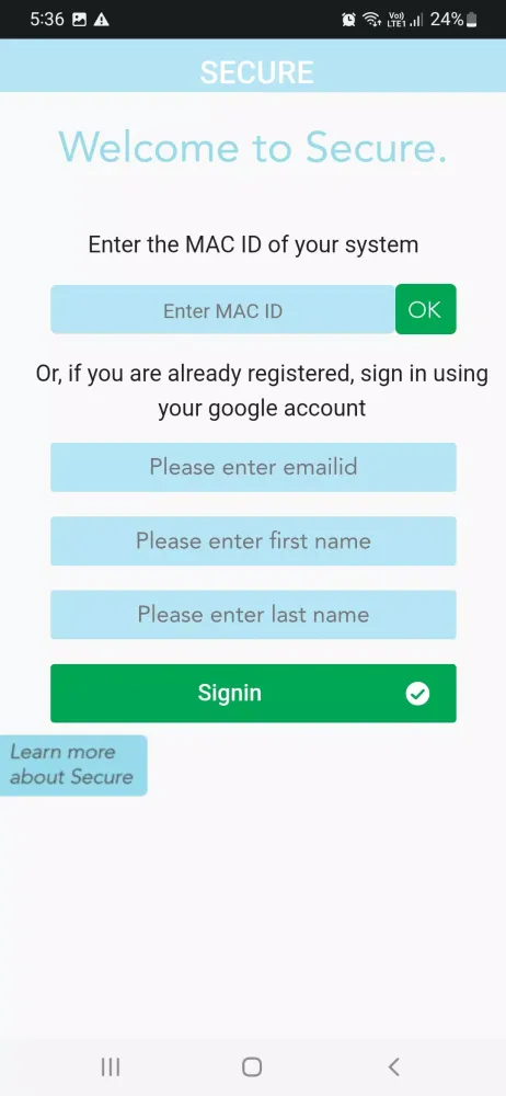 Secure V2应用截图