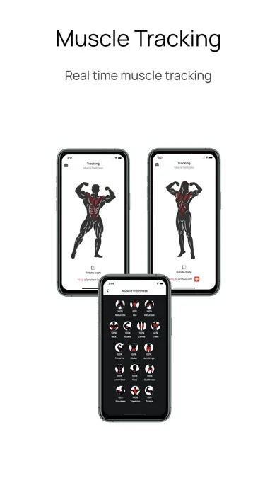 PowGo - Weight & Gym Workout स्क्रीनशॉट