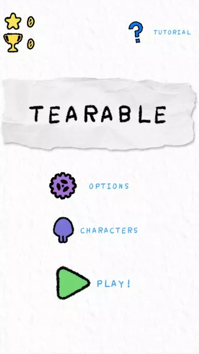 Tearable سکرین شاٹس