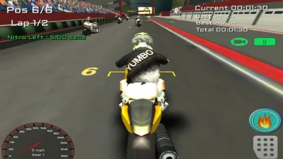 Zrzuty ekranu Motorbike Racing - Moto Racer