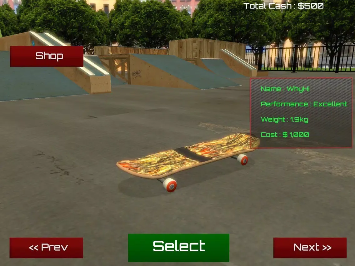 Skateboard +2 Pro iPad  سکرین شاٹس