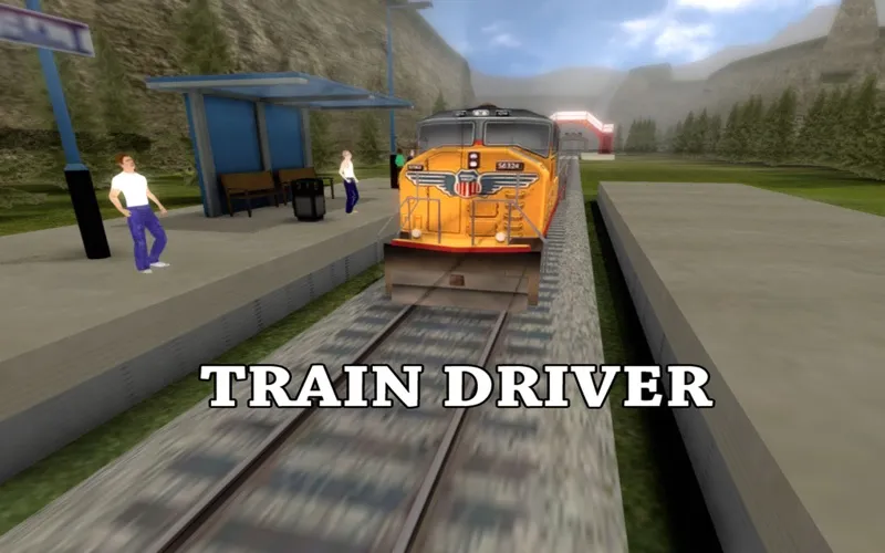 Tangkapan skrin Train Driver Simulator
