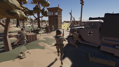 Tangkapan layar World War II Polygon Army