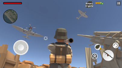 Tangkapan layar World War II Polygon Army