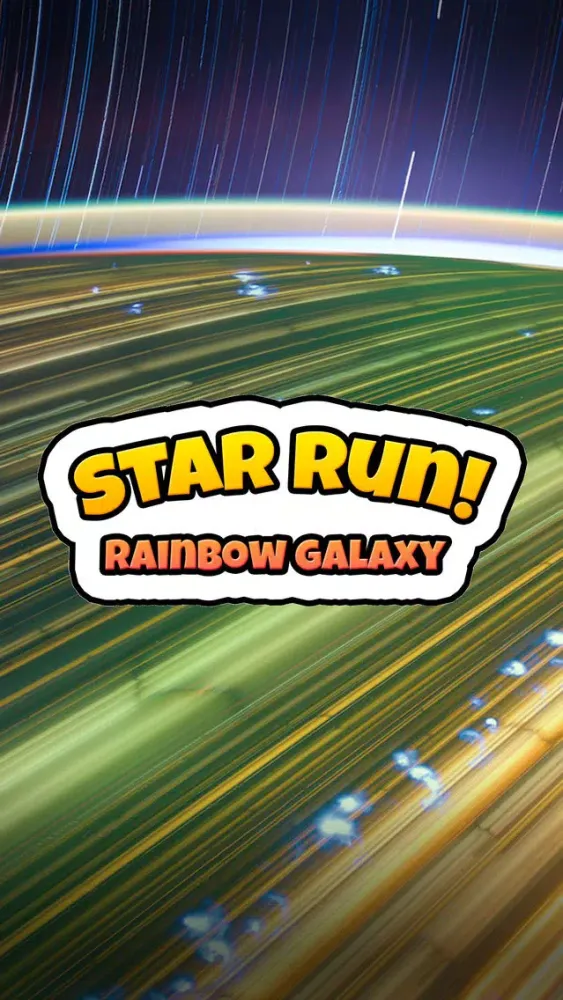 ภาพหน้าจอของ Star Run! : Rainbow Galaxy