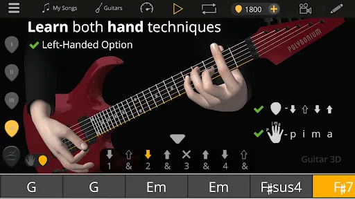 Guitar 3D: Learn guitar chords Ekran Görüntüleri