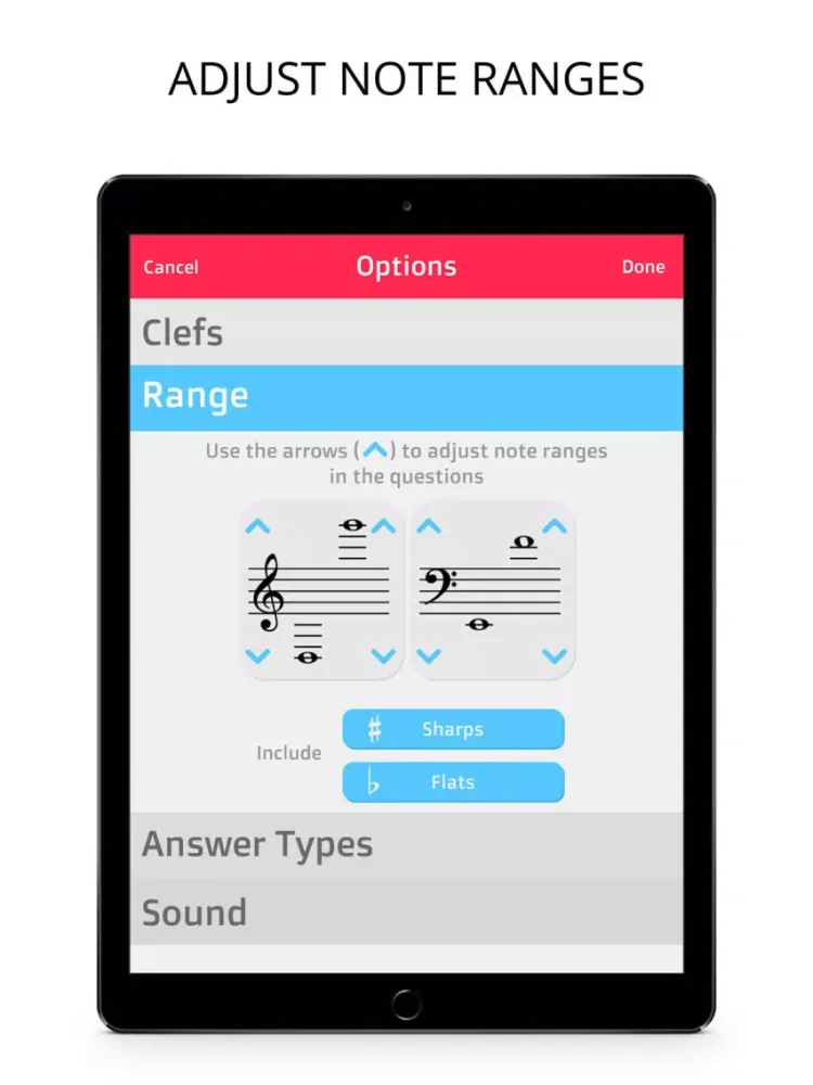 Скриншоты Music Scorist iPad 