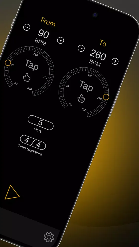 ภาพหน้าจอของ Metronome by Polygonium