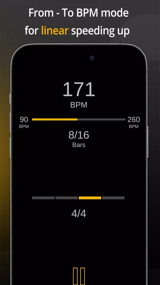 ภาพหน้าจอของ Metronome by Polygonium