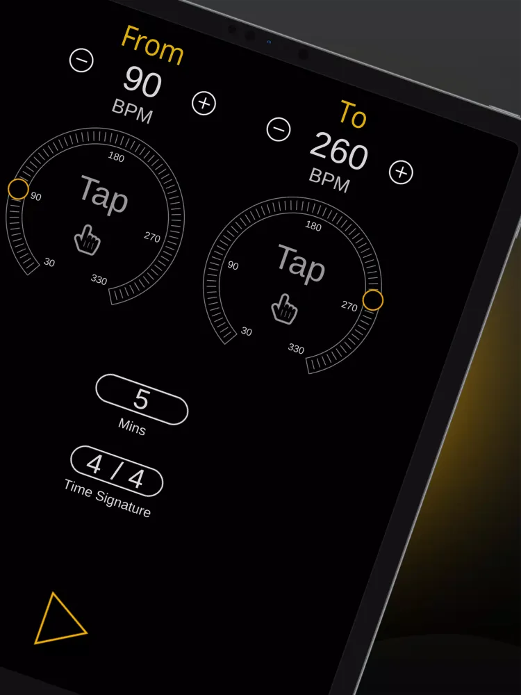 ภาพหน้าจอของ Metronome by Polygonium