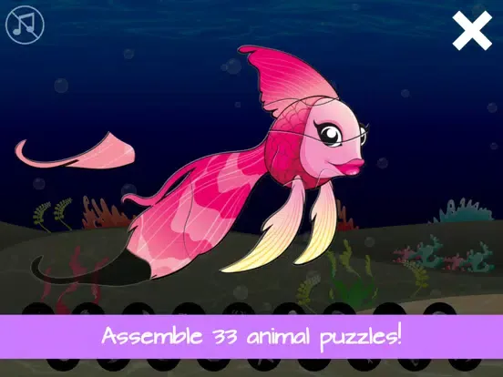 Capturas de pantalla de Fun Animal Games for Kids iPad 