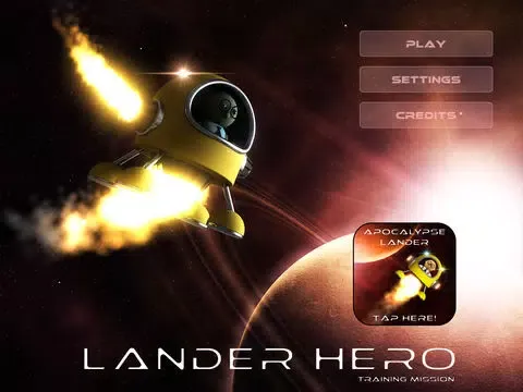 تصاویر Lander Hero: Training Mission iPad 