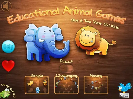 Educational Animal Games iPad  Screenshots
