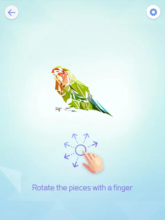 ภาพหน้าจอของ Polymind 3D Puzzle iPad 