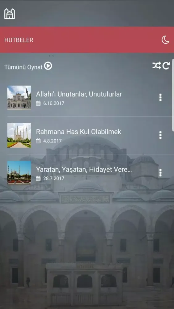 تصاویر Cuma Hutbeleri