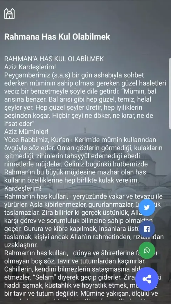 تصاویر Cuma Hutbeleri