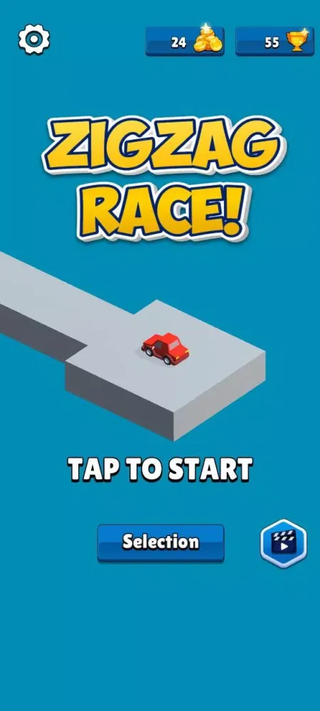 Captures d'écran de Zigzag Race