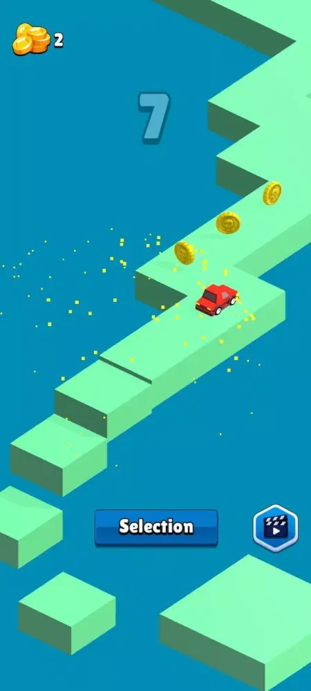 Captures d'écran de Zigzag Race