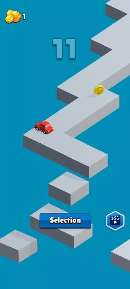 Captures d'écran de Zigzag Race
