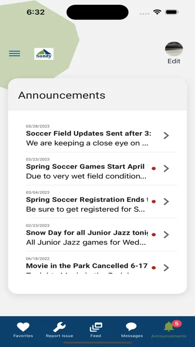 Sandy City Parks & Recreation سکرین شاٹس