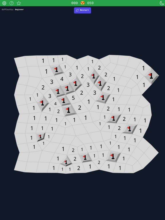 Capturas de pantalla de Minesweeper Twist iPad 